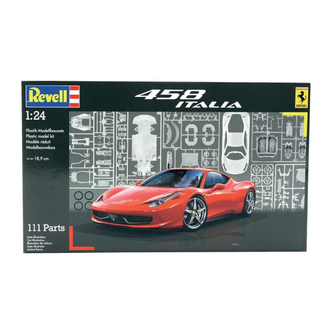 Revell - auto 07141 Ferrari 458 Italia (1:24)