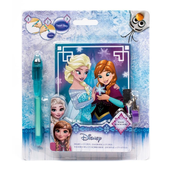 Disney Frozen - Denník s UV perem