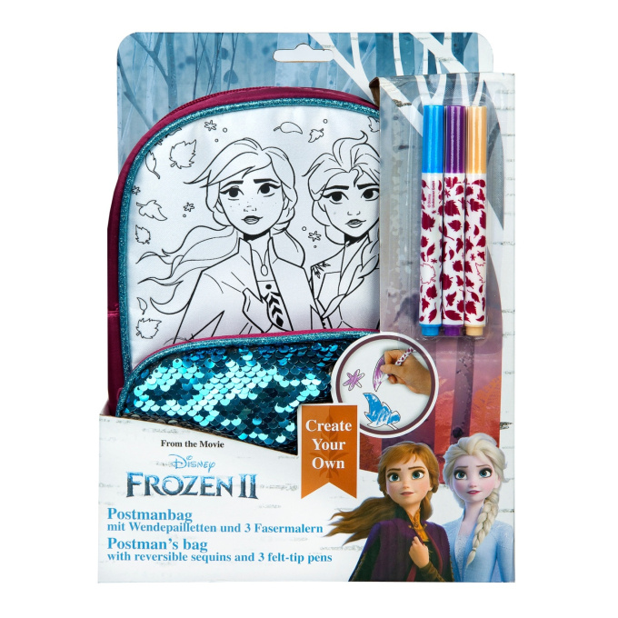 Frozen II - Kabelka na vybarvení