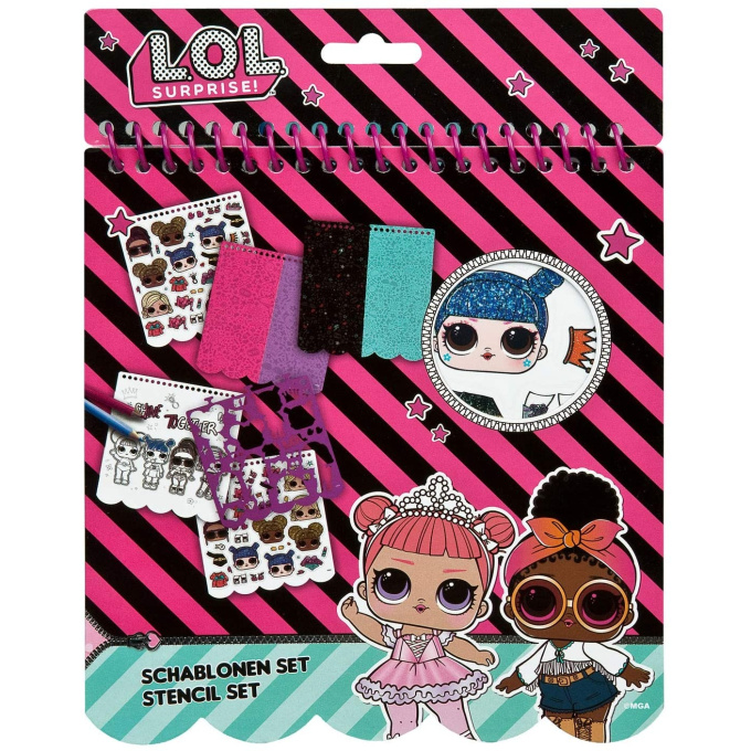 L.O.L. Surprise – Šablonový set