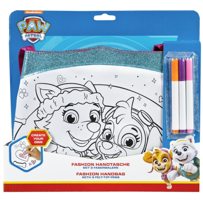Paw Patrol - Taška na vymalování