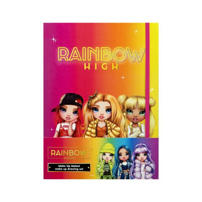 Rainbow High- Make-up a kreslící souprava
