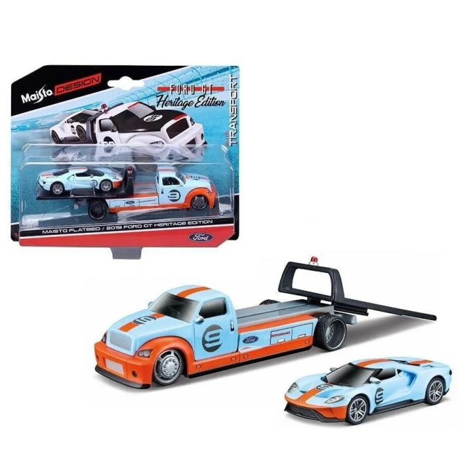 Maisto Flatbed / 2019 Ford GT Heritage Edition
