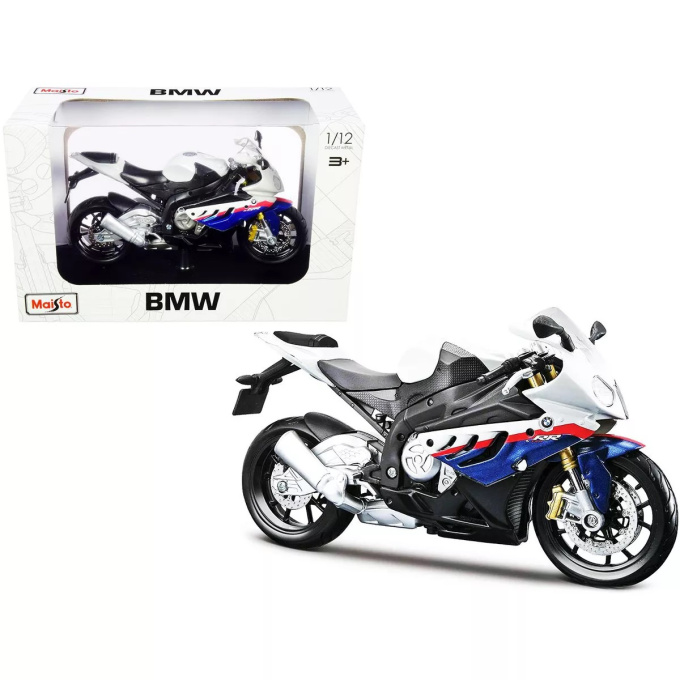 Motorka BMW S 1000 RR s podstavcem