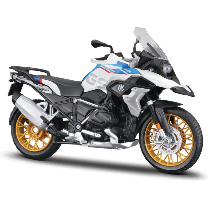 Motorka BMW R1250 GS s podstavcem
