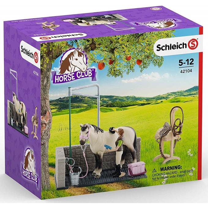 Schleich - Umývací koutek pro koně 42104