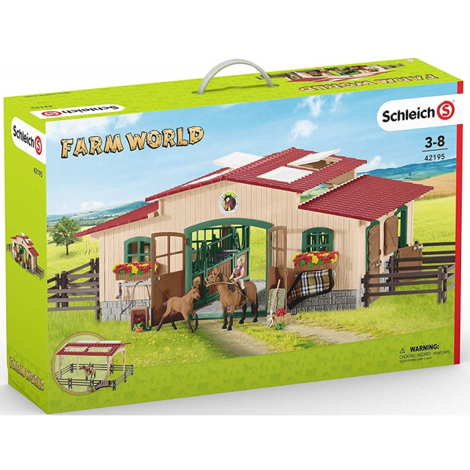 Schleich - Stáj s koňmi