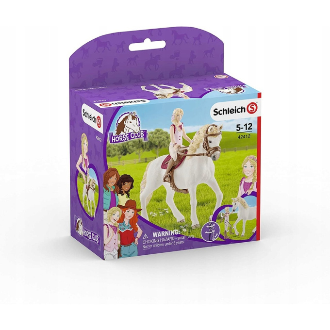 Schleich – Klisna s jezdkyní 42412