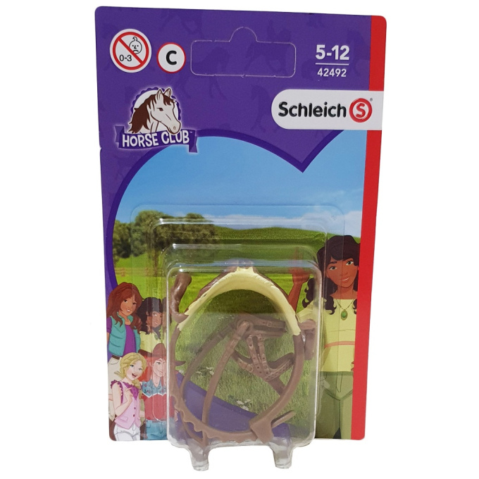 Schleich – Sedlo a uzda 42492