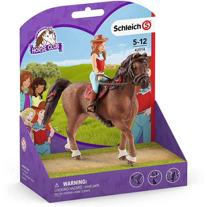 Schleich - Hannah a kůň Cayenne 42514