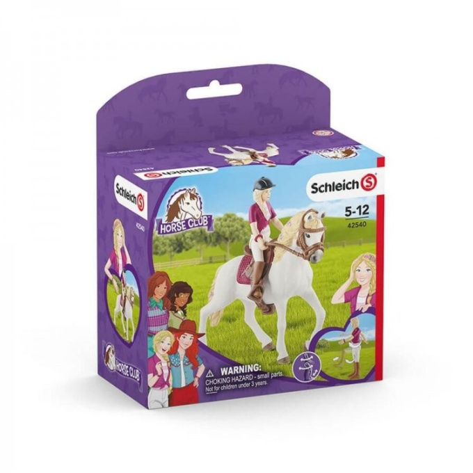Schleich - Sofie na koni 42540