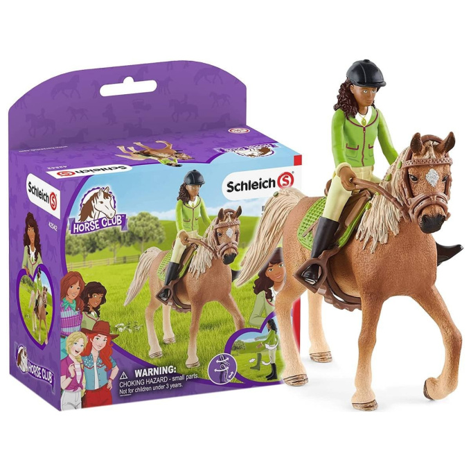 Schleich – Sarah a kůň Mystery s doplňky 42542