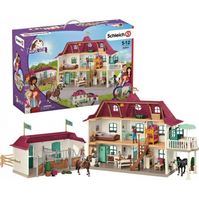 Schleich- Dům se stájí 42551