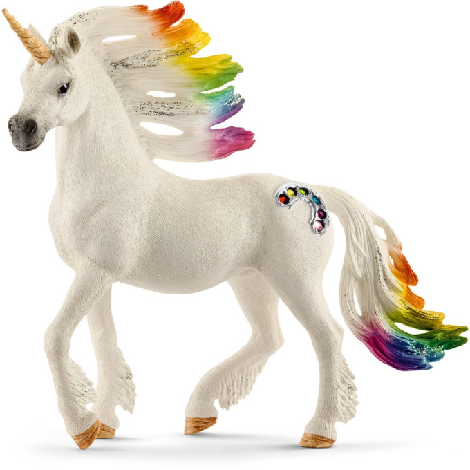Schleich Bayala - Duhový jednorožec hřebec 70523
