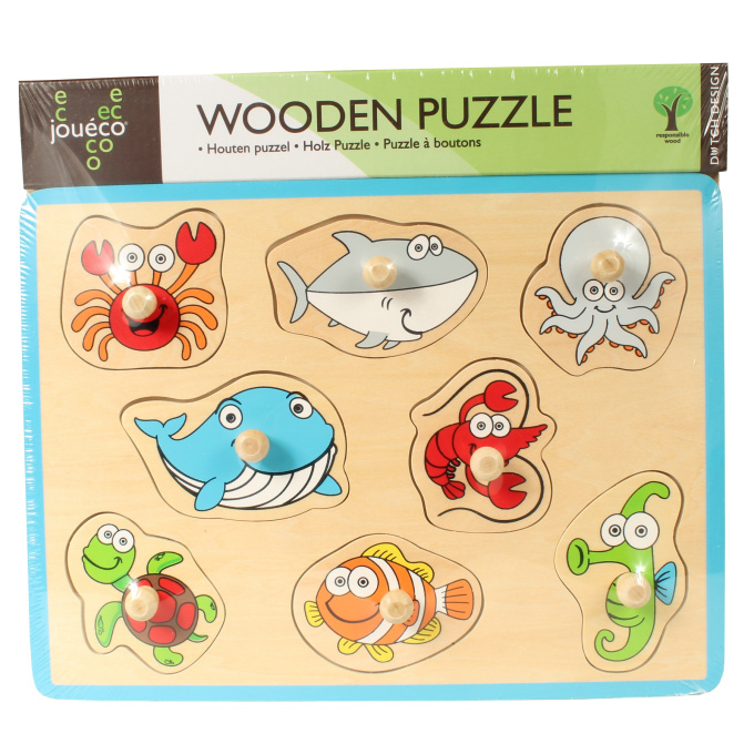 Dřevěné puzzle