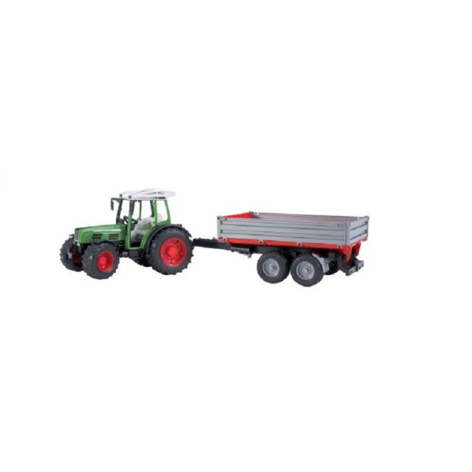 Traktor s vlečkou