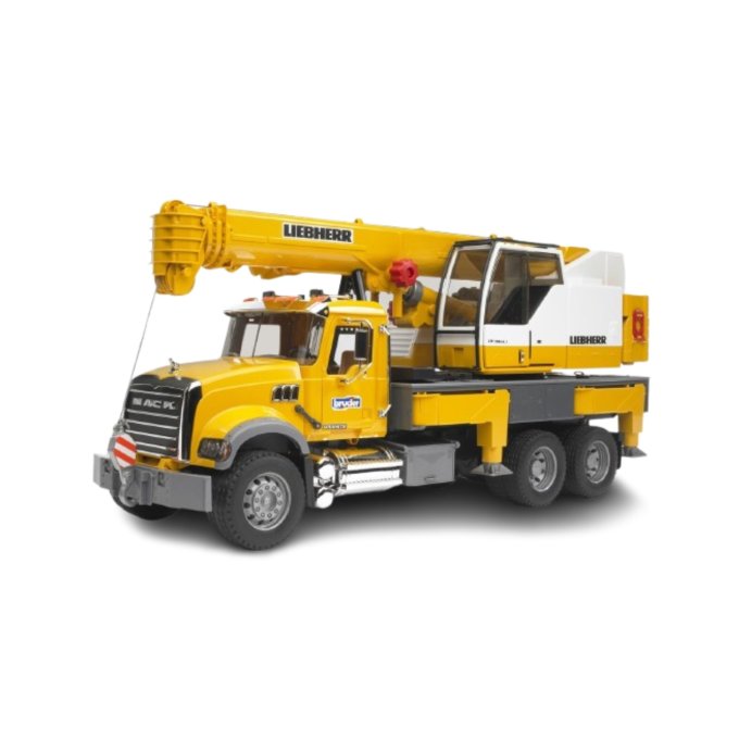 Bruder - Autojeřáb MACK Granit Liebherr