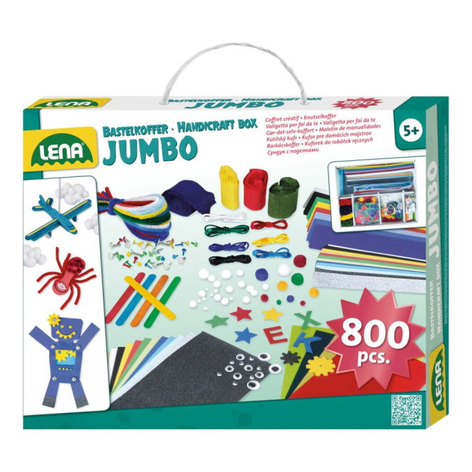 Kreativní souprava 800 dílků – Jumbo