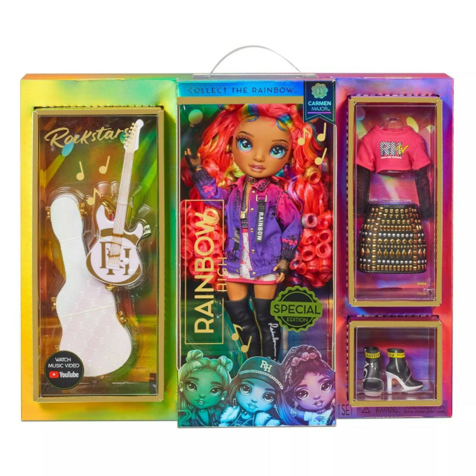 Rainbow High Rockstars – Carmen Major