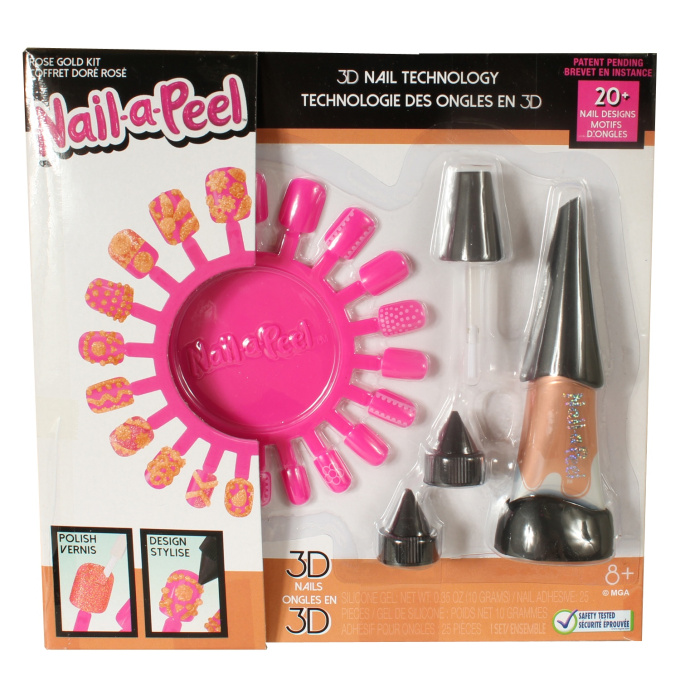 Nail-a-Peel - Kreativní 3D nehty