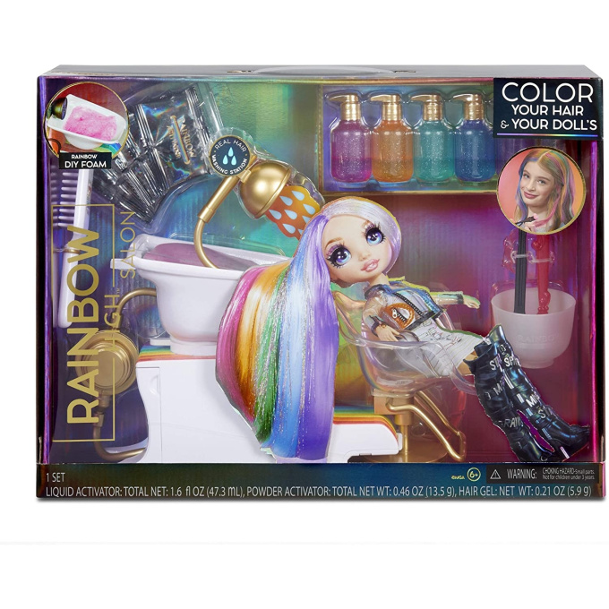 Rainbow High – Kadeřnický salon