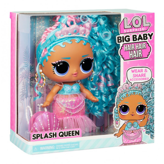 L.O.L. Surprise! Hair Hair Hair -  Splash Queen