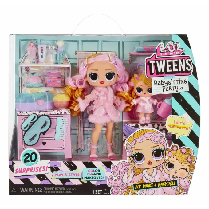L.O.L.Surprise! Tweens Babysitting Party – Ivy Wings + Babydoll