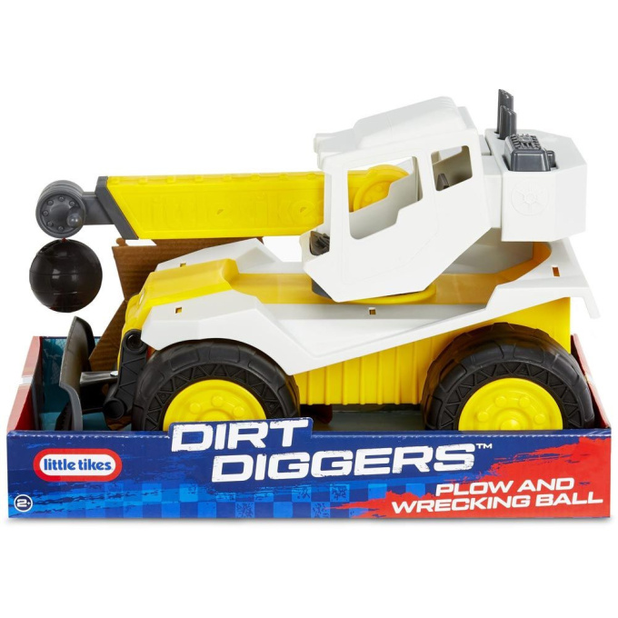 Little Tikes – Bagr s pluhem a demoliční koulí