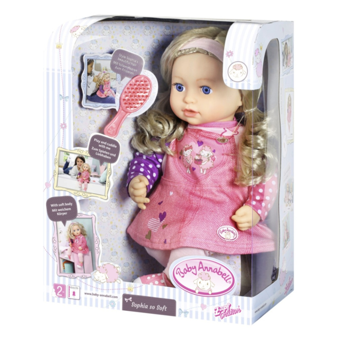 Baby Annabell –Sophia s vlásky