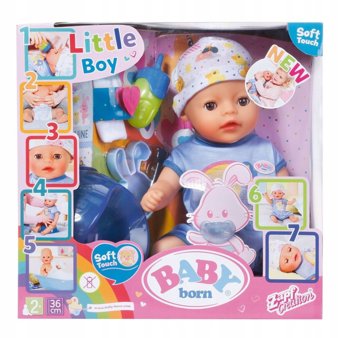 Baby Born Soft Touch – Chlapeček s doplňky