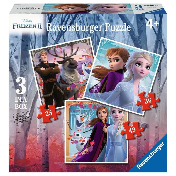 Puzzle 3v1 – Frozen II