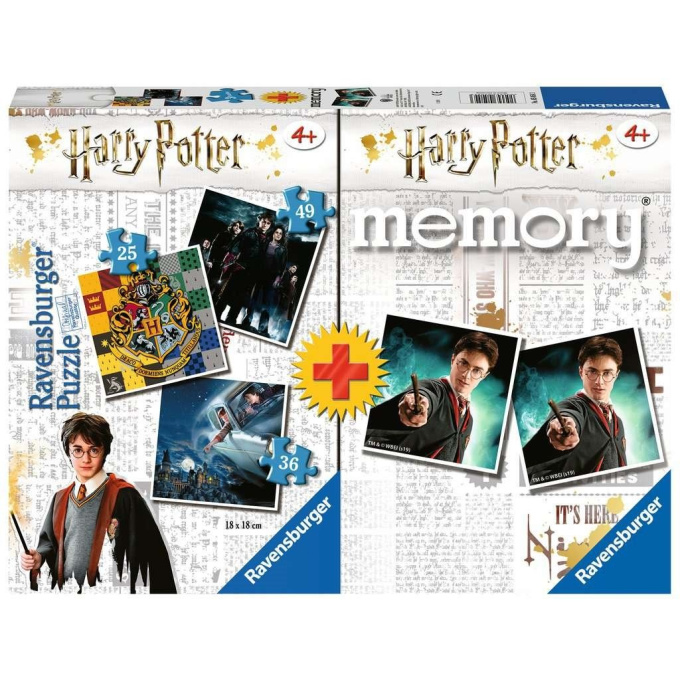 Puzzle 3v1 + pexeso – Harry Potter