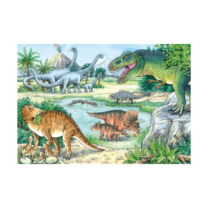 Puzzle 2x24 - Dinosauři