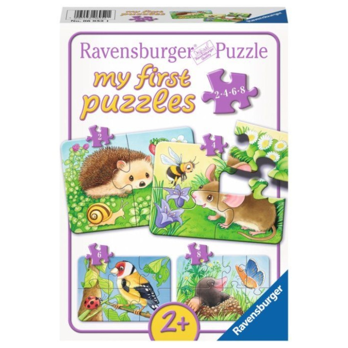 Puzzle - Zvířátka 4v1