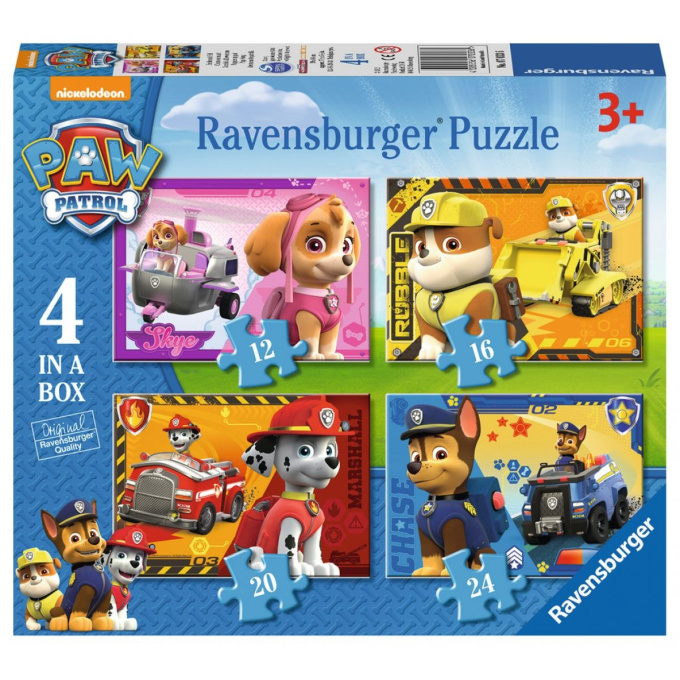 Puzzle 4v1 – Paw Patrol
