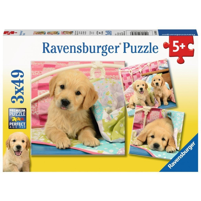 Puzzle - Psíky 3v1