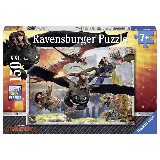 Puzzle 150 XXL – Jak vycvičit draka