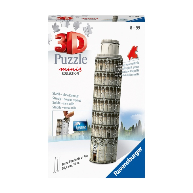 3D Puzzle - Šikmá věž v Pise