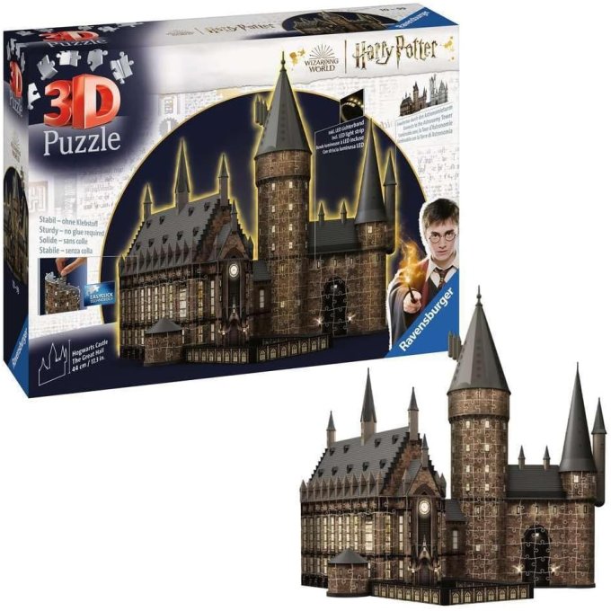 3D Puzzle – Harry Potter Bradavice Velká Síň