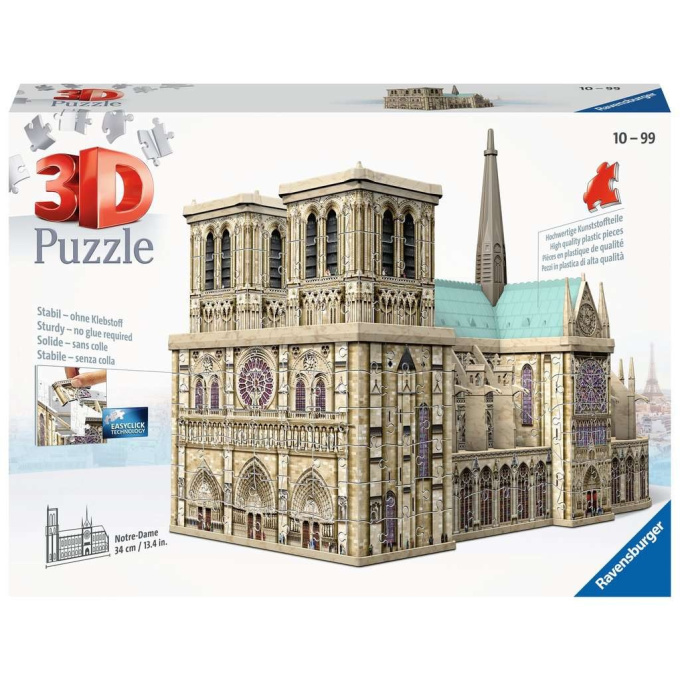 3D Puzzle – Notre Dame
