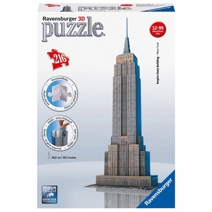 3D Puzzle - Empire State Building