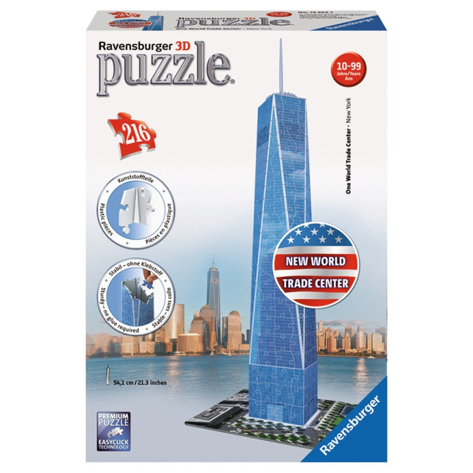 Puzzle 216 - 3D One wolrd trade center