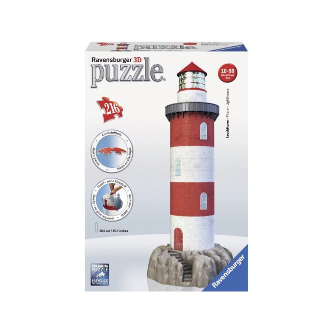 Ravensburger 3D Puzzle - Maják v příboji
