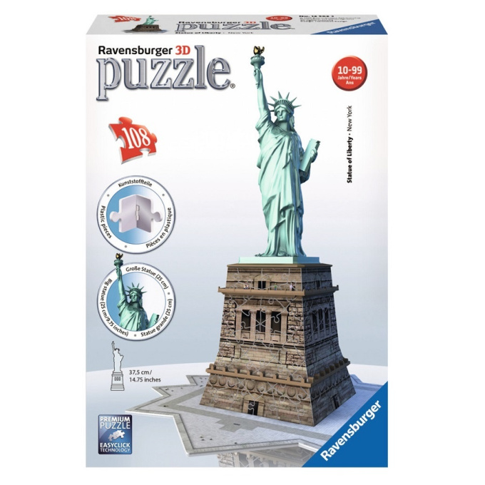 Puzzel 108 - 3D Socha slobody