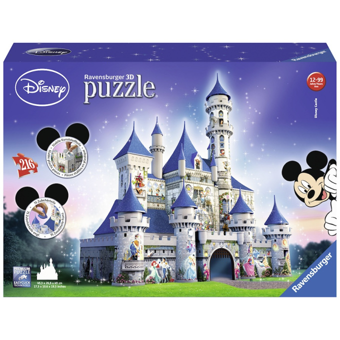 3D Puzzle Disney - Zámek