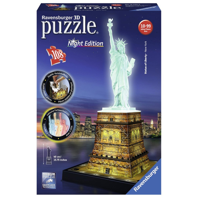 3D Puzzle - Socha Svobody