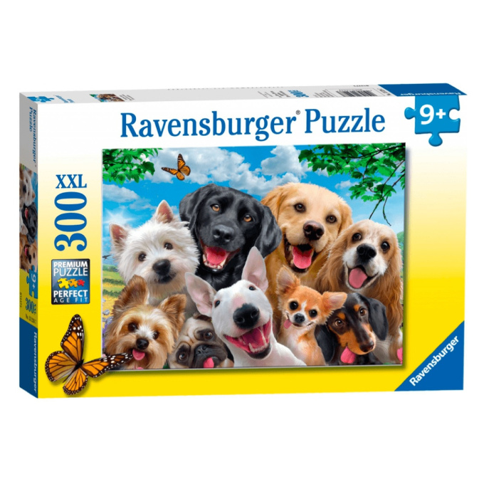 Puzzle 300 XXL - Šťastný pejsci