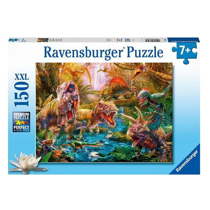Puzzle 150 XXL – Dinosauři na útěku