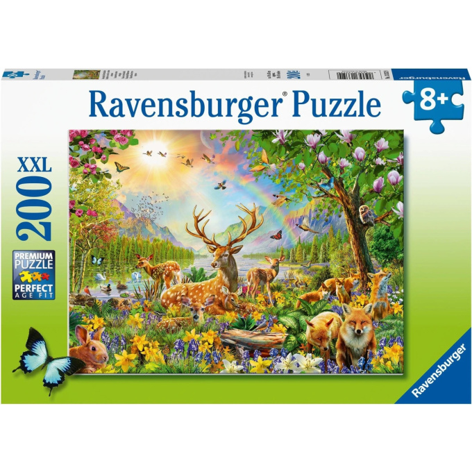 Puzzle 200 XXL – Lesní zvířátka