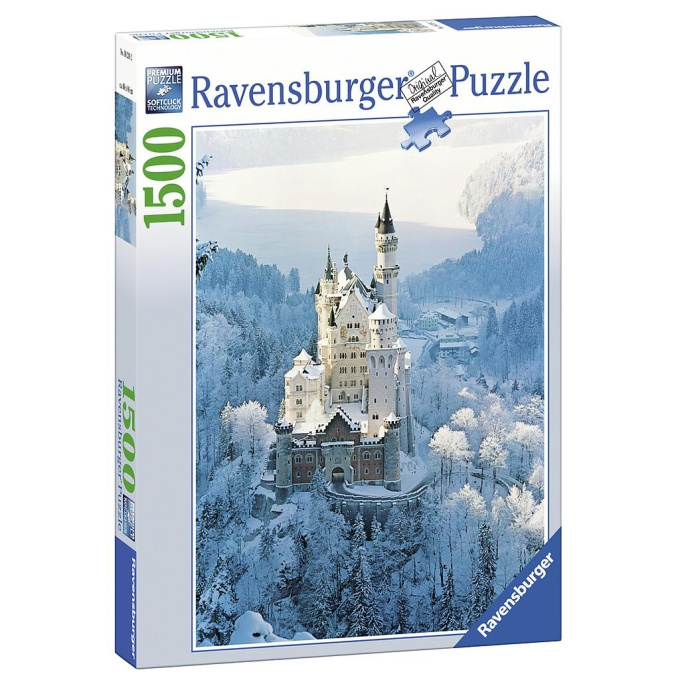 Puzzle 1500 - Zimní Neuschwanstein